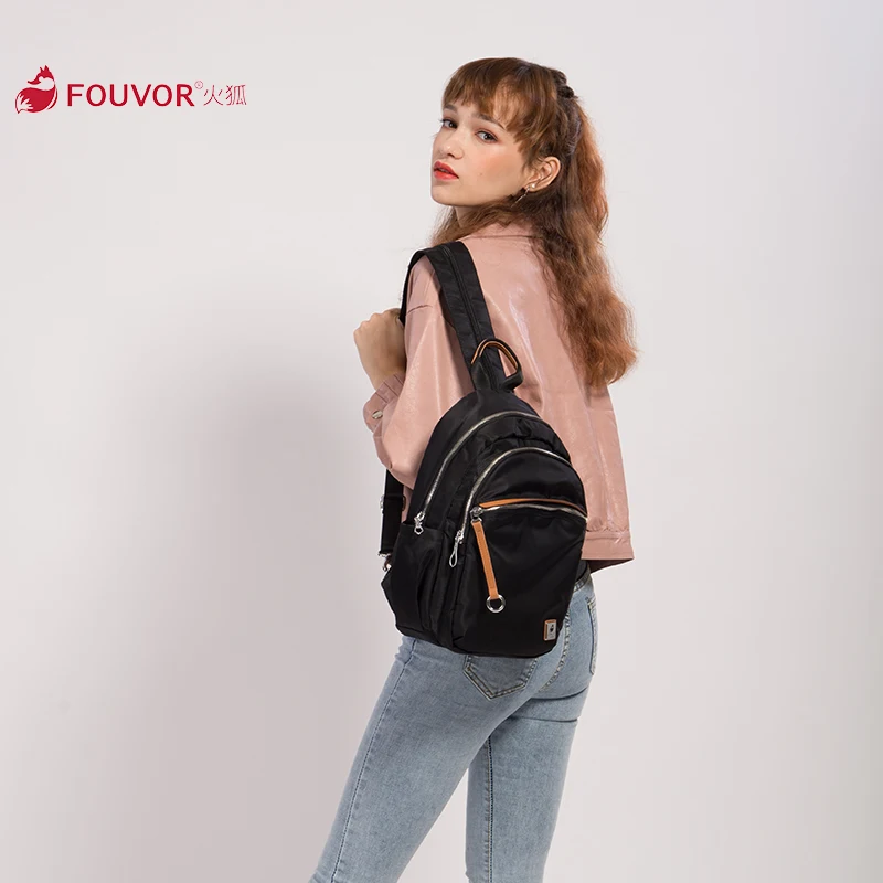 Fouvor 2019 женский рюкзак из ткани Оксфорд деловой повседневный для компьютера