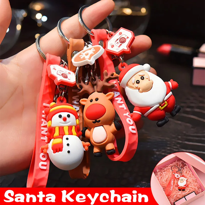 

Горячие милые Рождественские Элементы брелок кулон Новогоднее украшение Рождественский подарок для детей DO2