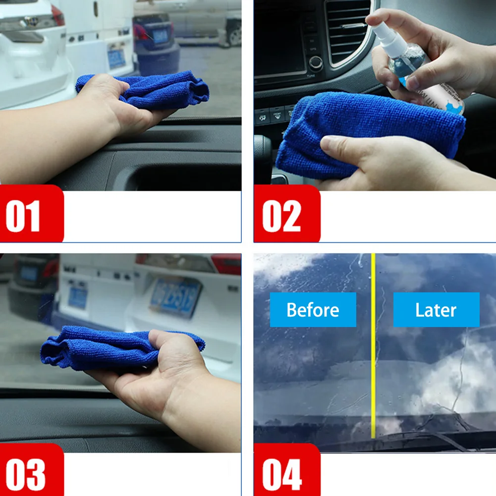 

100ML Anti-fog Agent Waterproof Rainproof Anti fog Spray Car Window Glass bathroom Cleaner Car Cleaner