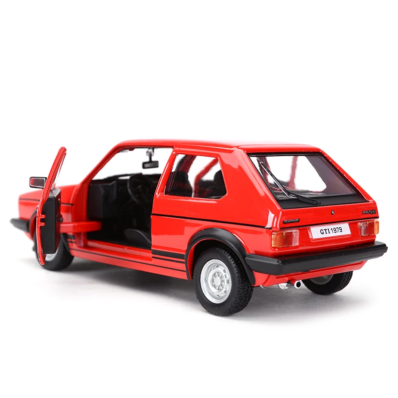 Bburago 1:24 1979 Golf MK1 GTI горячий люк статические литые Автомобили Коллекционная модель