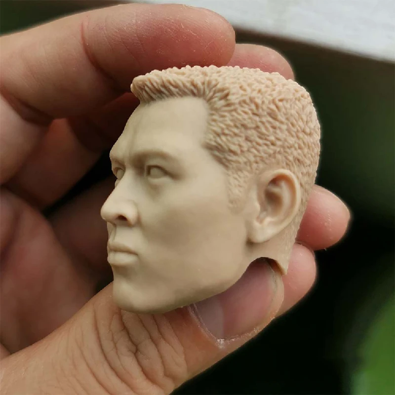 Масштаб 1/6 кулак фурии Li Lianjie Jet модели голов неокрашенные для 12-дюймовых фигурок