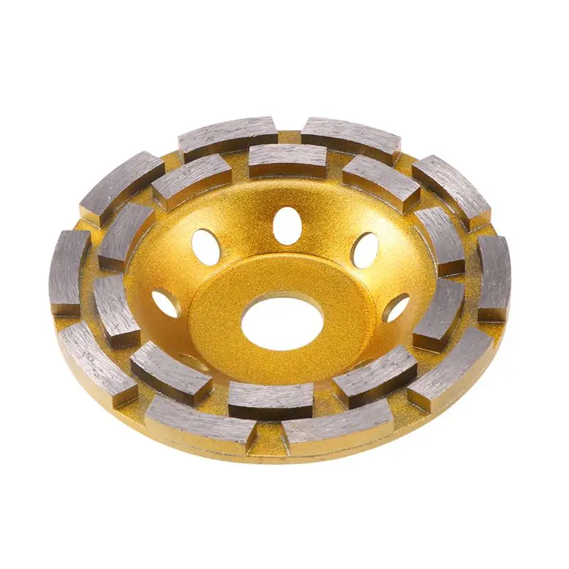 Алмазный сегментный шлифовальный круг 125 мм режущий диск для бетона зеркальный