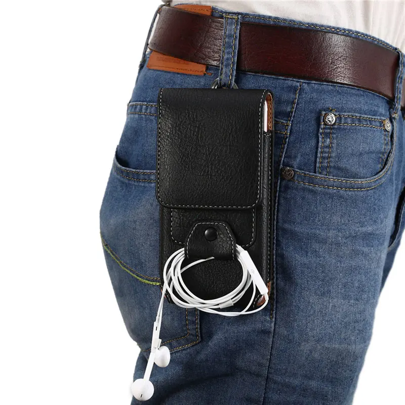 Универсальный ретро чехол для телефона 5 7 дюйма с гарнитурой Samsung Iphone кожаный