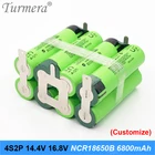 4s2p аккумулятор 18650 пакет ncr18650b 6800mah 16,8 v 14,4 v сварочный припой Аккумулятор для отвертка инструменты батарея Индивидуальные батареи