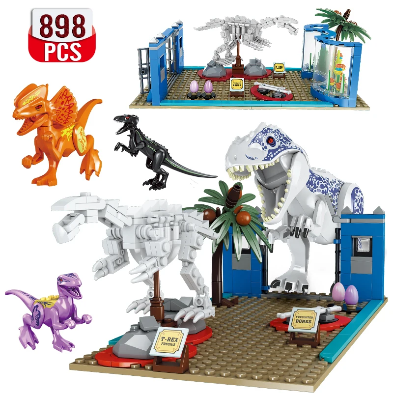 

Technical Expert Animal World Assemble Building Blocks MOC Jurassic Dinosaur Park Bricks Assembly Toys for Boys Holiday Gifts