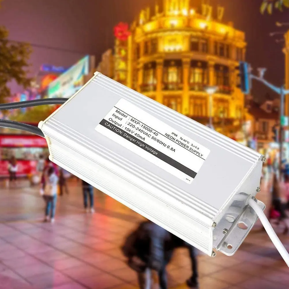 Светодиодный драйвер Трансформатор MXP-15000-40 неоновый светильник импульсный