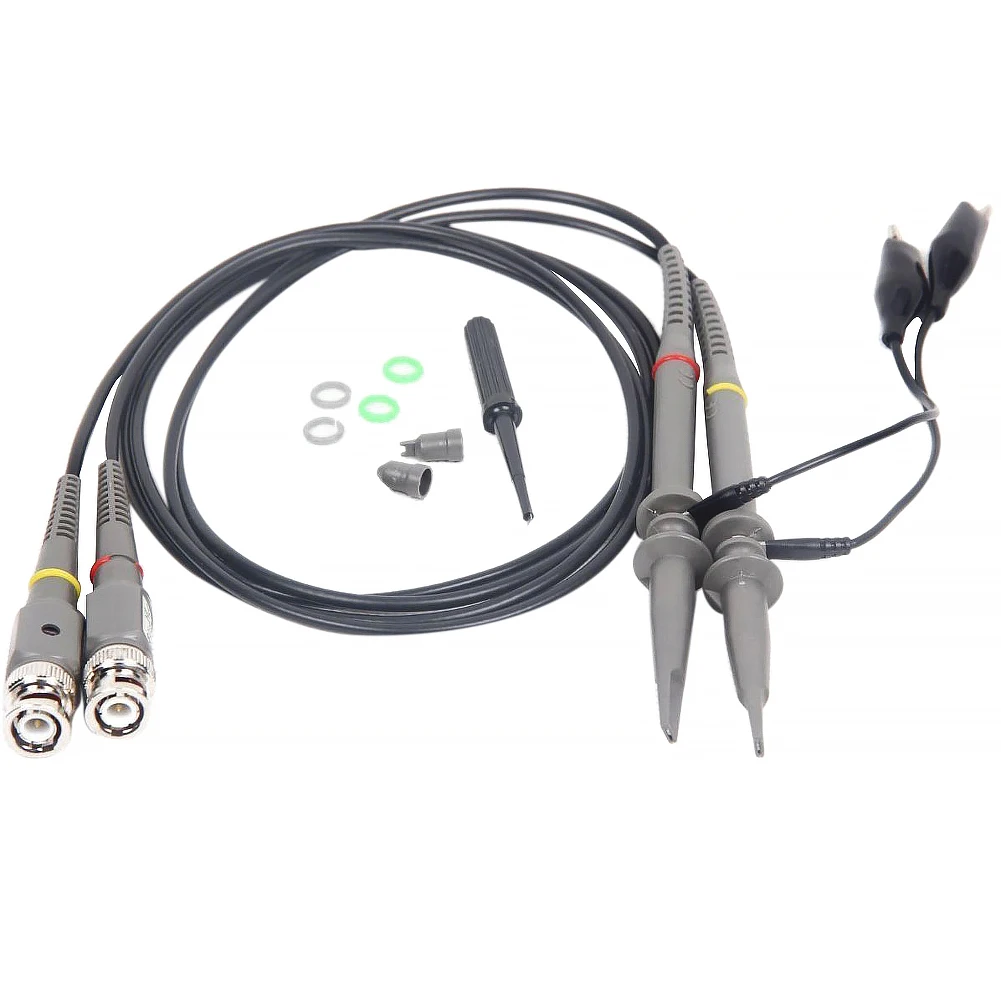 2 шт. высокое качество P6100 щупы осциллографа комплект 100 МГц прецизионный