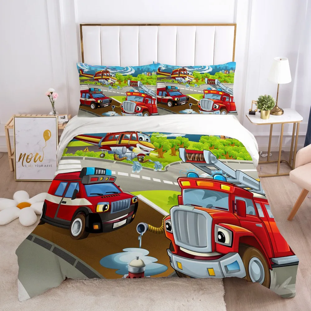 Комплект постельного белья с 3d-изображением героев мультфильмов наборы