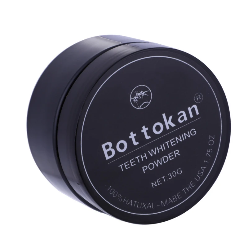 30 г ежедневного использования отбеливания зубов порошок активированный уголь