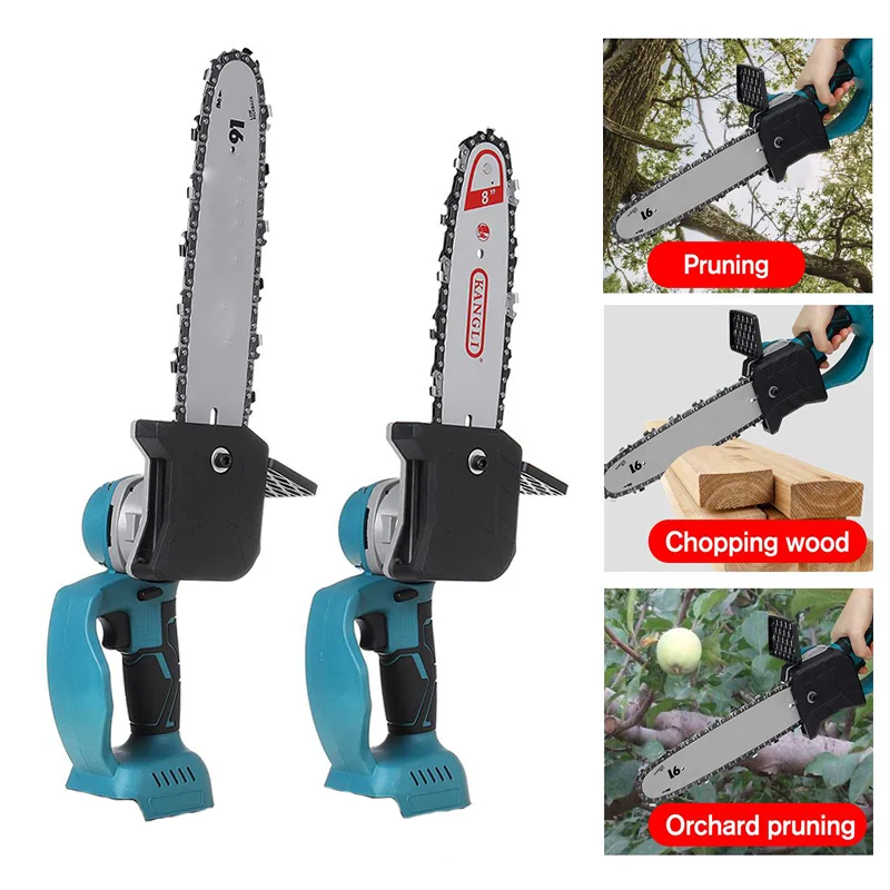 

10 Inch Electric Chain Saw Mini Pruning One-handed Garden Tool With Chain Saws Woodworking Tool For Makita 18V