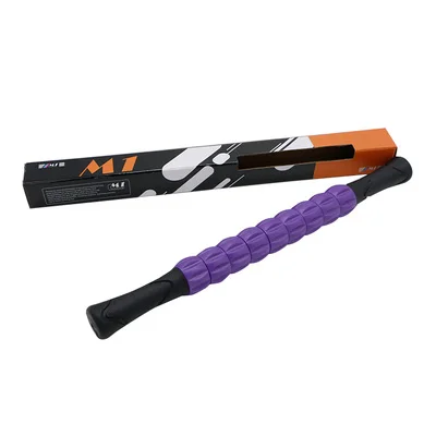 Purple3 Палочки для йоги, массажные палочки, палочки для пилатеса, расслабляющие мышцы, физиотерапия, инструмент для массажа тела, фитнес-оборудование, ролик для йоги - Цвет: Purple3