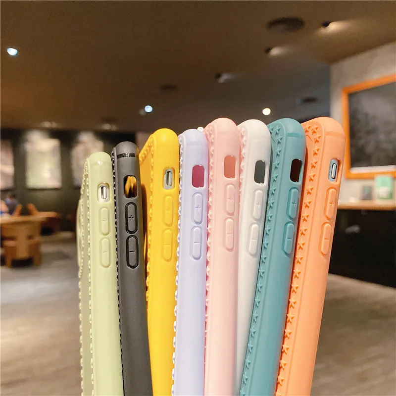 

Silicone Phone Case For iPhone 11 12 Pro SE 2 Case Luxury Original Full Protection Soft Cover For iPhone X XR 11 XS Max 7 8 6 6s
