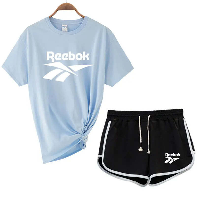 

Cute Pink Letter Tracksuit Set Women Short Sleeve T Shirt And Shorts Summer Woman Fashion Casual 2 Piece Suits