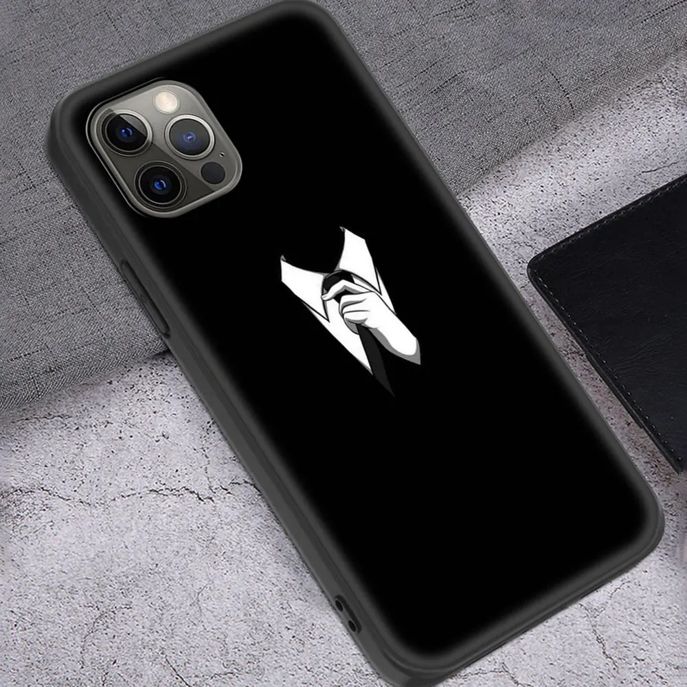 

Luxury Silicone TPU Case for iPhone 8 7 6 6S Plus 12 11 Pro MAX XR X XS MAX SE 2020 Phone Coque Shell The Gentleman