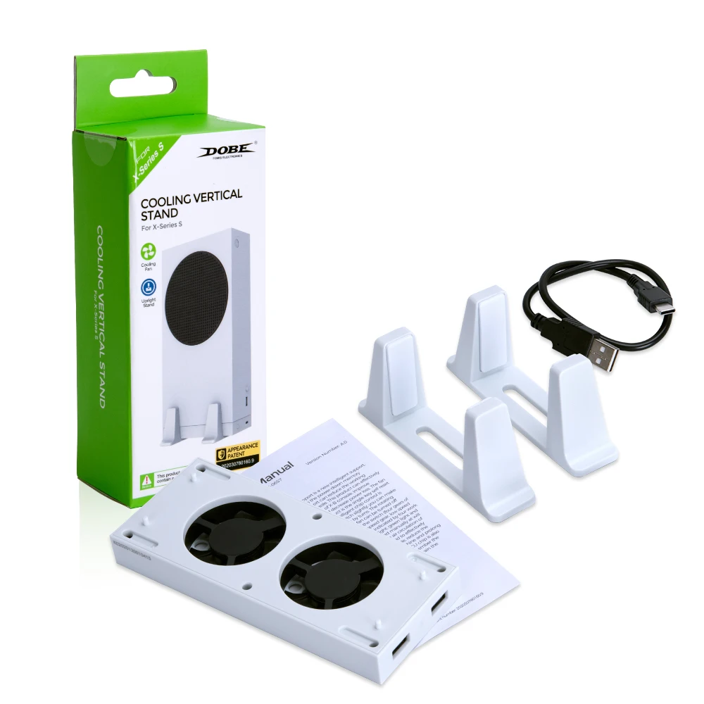 dobe stand cooling fan cooler for x box xbox series s serie video game console accessories holder support cradle floor standing free global shipping