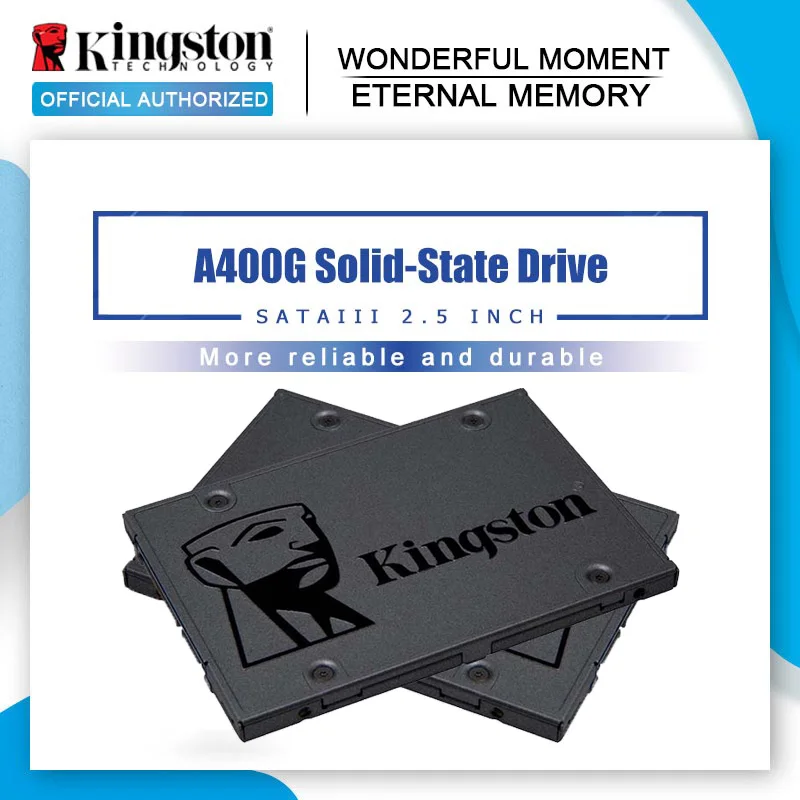 Kingston A400 SSD Внутренний твердотельный накопитель 120 ГБ 240 960 2 5 дюйма SATA III HDD жесткий