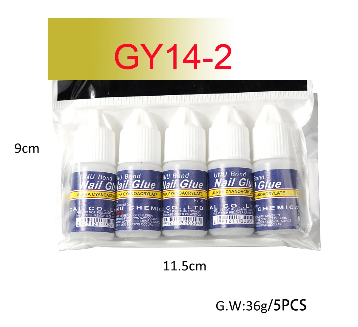 

5 Bottle/Lot Fast Dry Hot False Nail Tips Glue For Nails Acrylic Rhinestones Polish Manicure Decoration DIY Tool Set Of Five C42