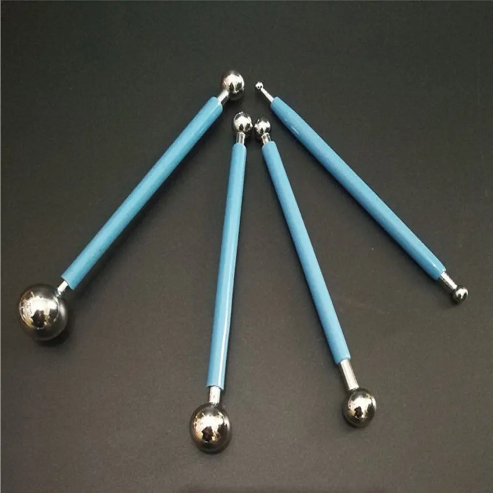 4 шт. DIY Инструменты для выпечки торта из нержавеющей стали шарики украшения