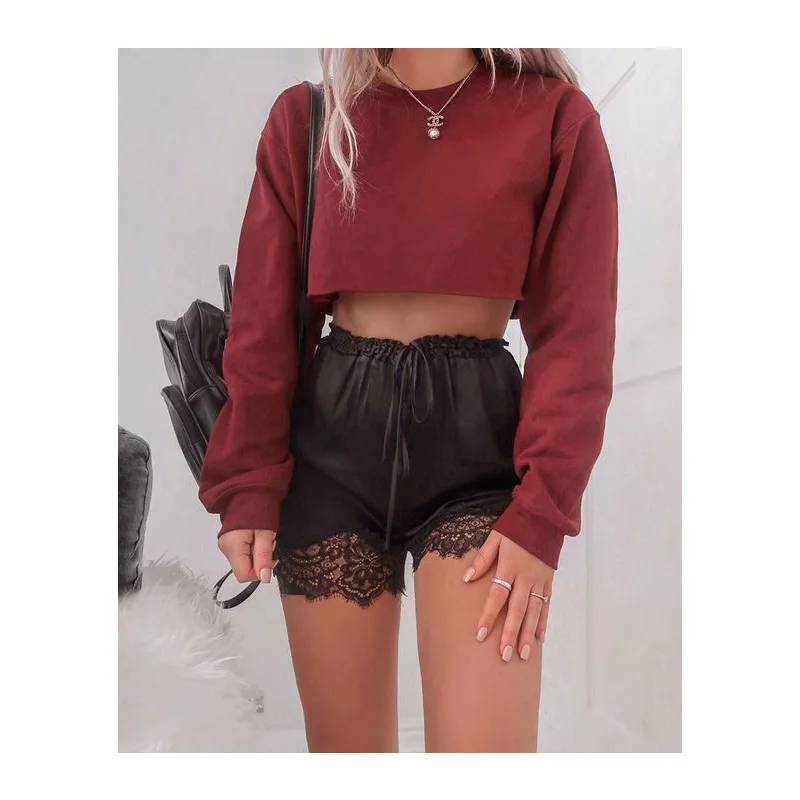 new autumn spring outfit Women blouse fashion casual solid color elegant female loose short tops pullover shirts ladies clothes