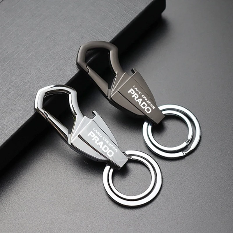 Автомобильный брелок из цинкового сплава с открывалкой для бутылок кольца