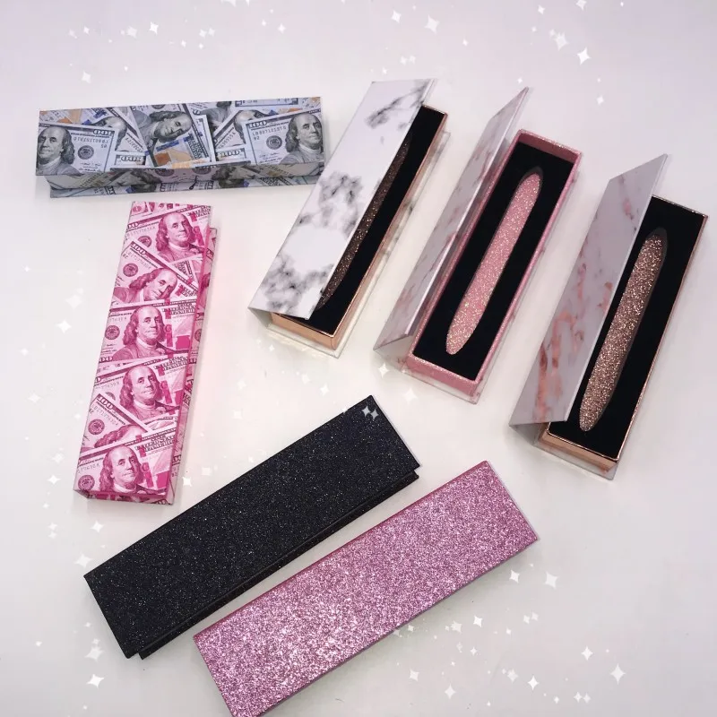 Коробка для подводки глаз под заказ макияжа ресниц жесткая Магнитная упаковка