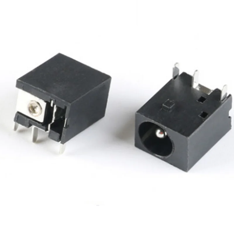 

20 шт., круглые розетки постоянного тока DC044 5,5-2,1 мм, мм, розетки, гнездовой разъем, 3-контактный паяльник