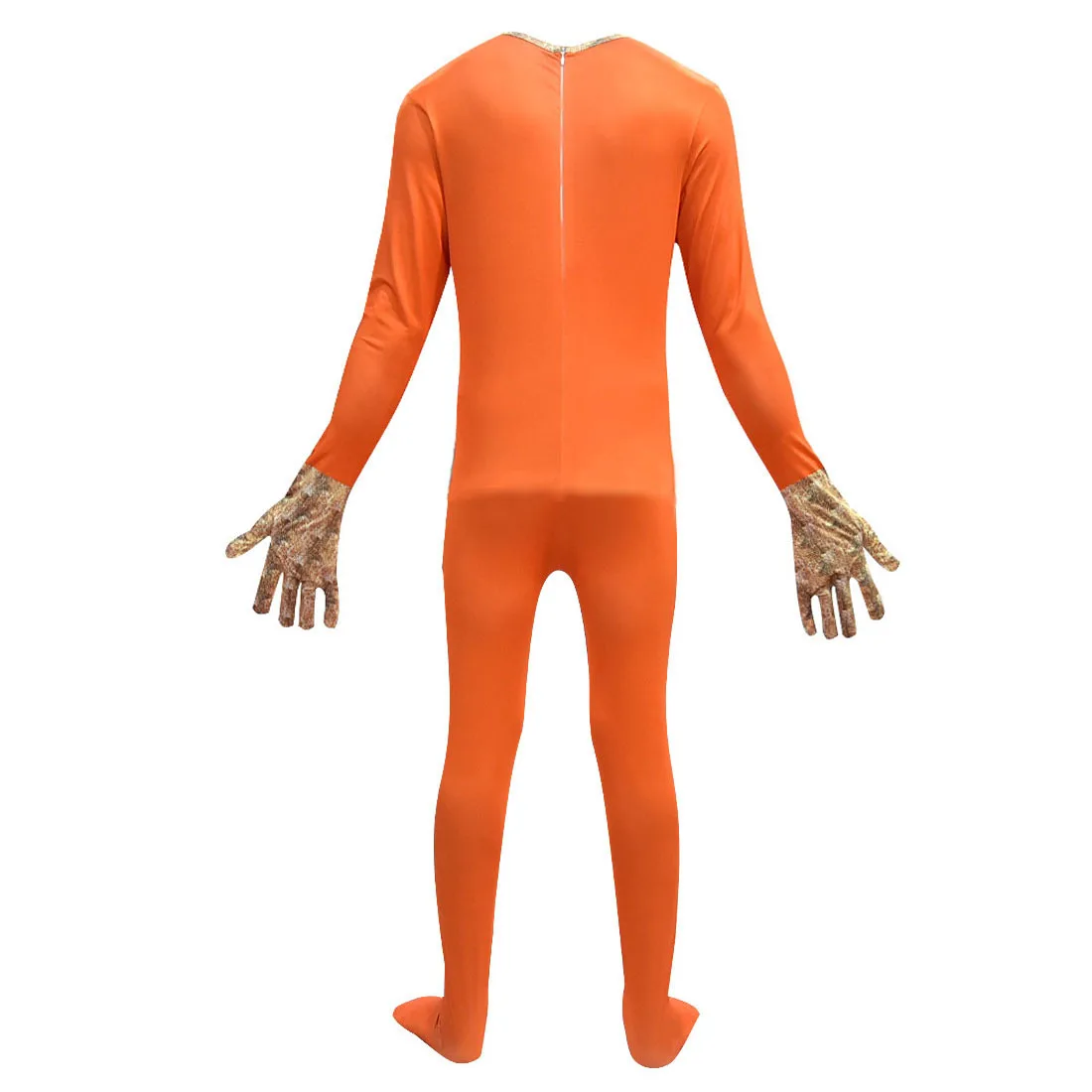 Детский карнавальный костюм чучело желтый комбинезон с маской полный комплект