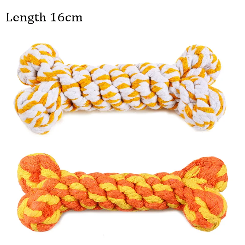 

1pcs Bite Resistant Pet Dog Chew Toys for Small Dogs Cleaning Teeth Puppy Dog Rope Knot Ball Toy Playing Animals Dogs Toys Pets