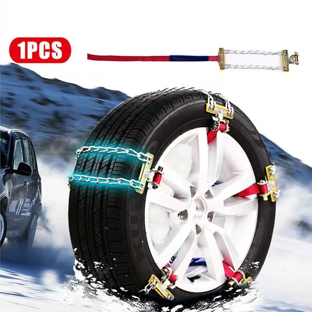 

Колесная цепь, износостойкая, простая установка, автомобильные шины из марганцевой стали, противоскользящая цепь для грузовика