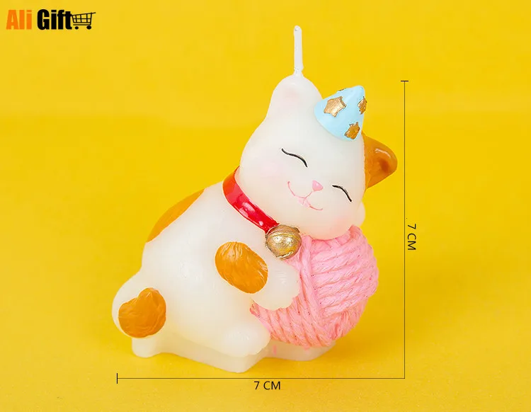 Креативная свеча на день рождения Свеча для стайлинга домашних животных