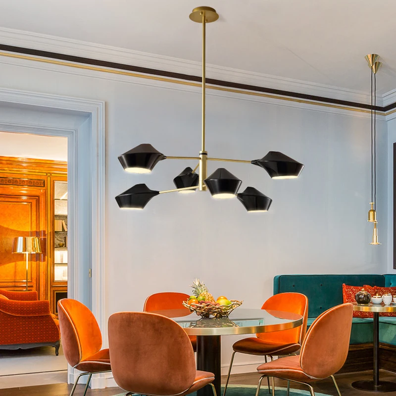 Современный светодиодный потолочный светильник люстра для гостиной спальни