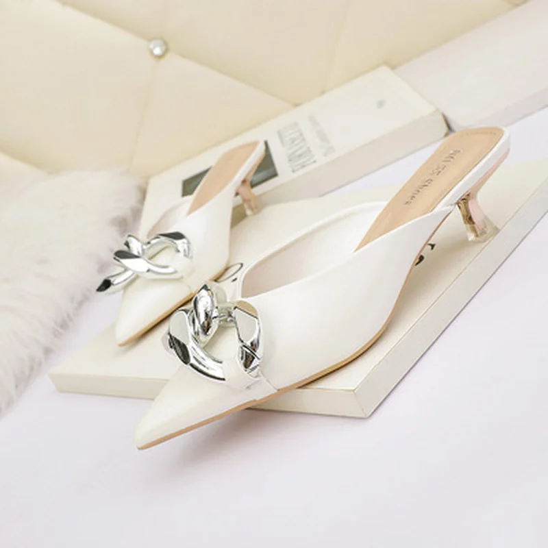 

Сандалии женские летние с острым носком, 5 см