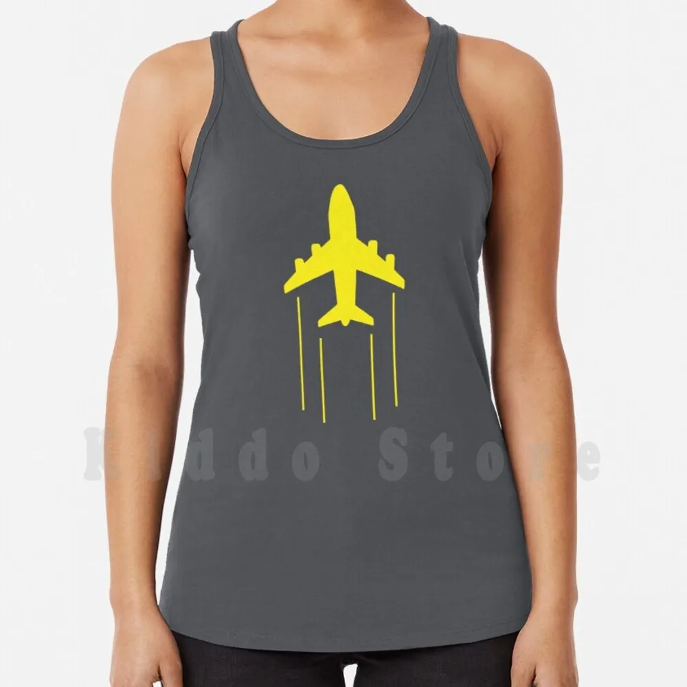 Jet tank tops vest sleeveless Airplane A330 A380 Airbus Airforce Air Force Plane Warship C130 777 Boeing Aviation