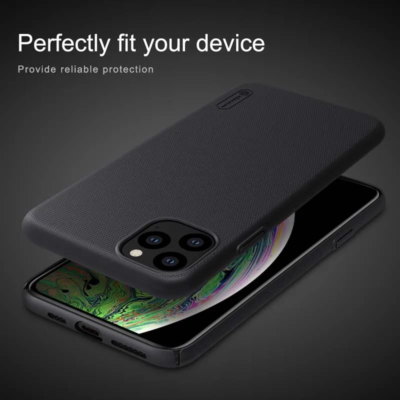 Для iPhone 11 Pro 5,8 чехол для телефона NILLKIN матовый Жесткий Чехол для ПК для iPhone 11 Pro Max задняя крышка подставка для телефона