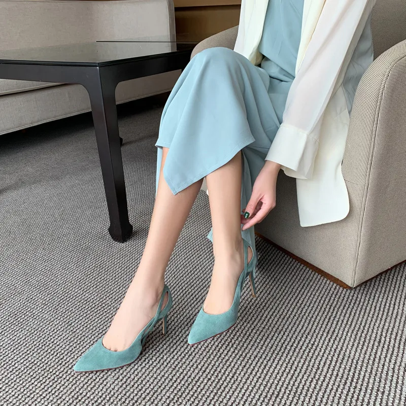 

FEDONAS New Brand Design Spring Summer Point Toe Women Wedding Prom Pumps Fine Heels Shallow Elegant Shoes Woman