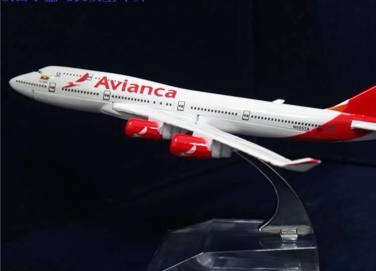 1:400 модель самолета B747 Коламбия авиалиний самолет B747-400 Металл моделирование для