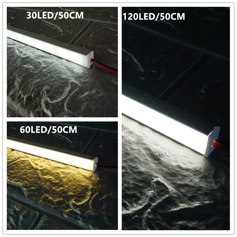 Светодиодная лента соединяемая с высоким U-образным пазом 12 В постоянного тока 50