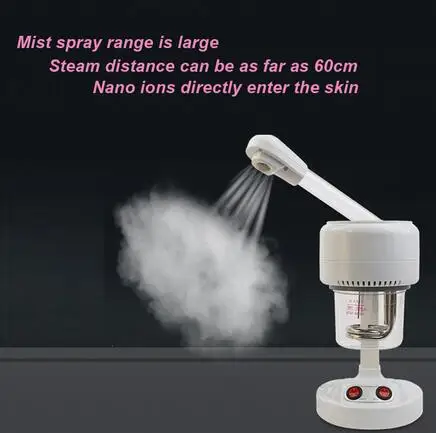 2020 new design  Facial Steamer Sauna SPA Mist Moisturizing Sprayer for Pores Cleanse Face Humidifier