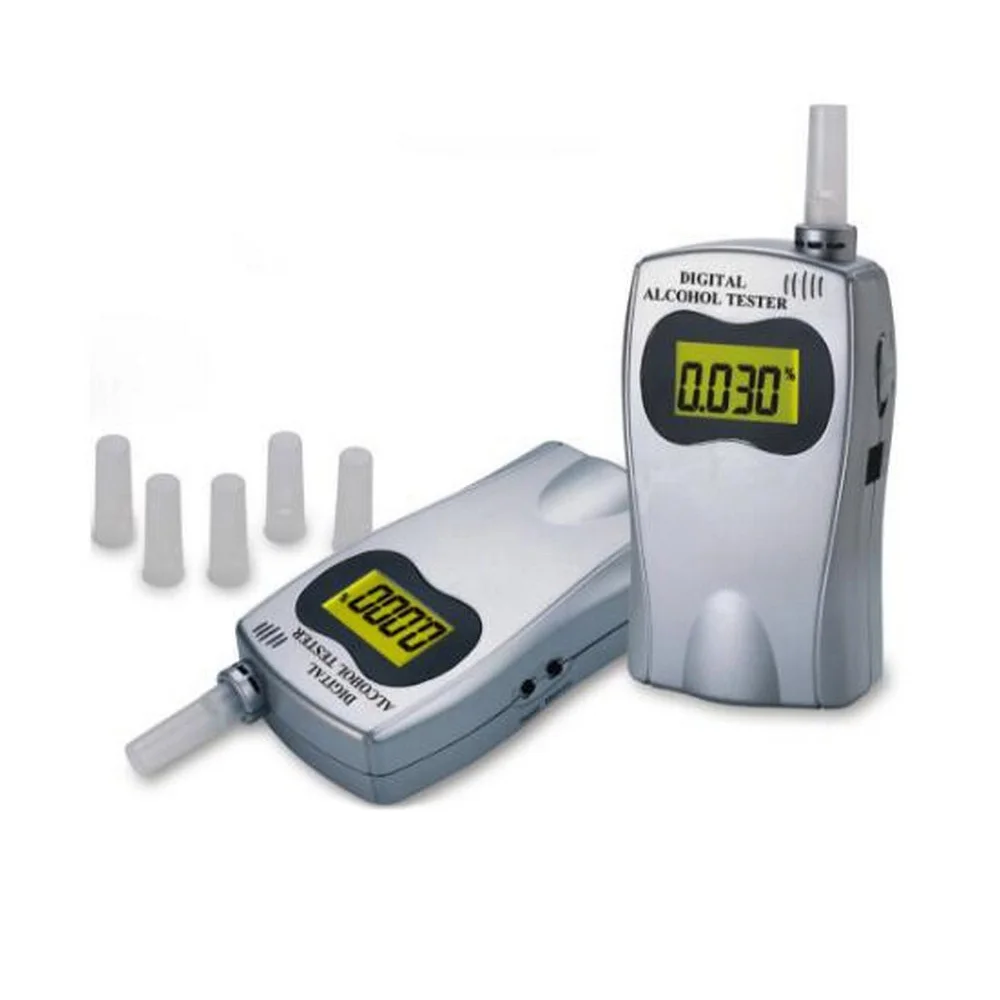 

Professional Breath Alcohol Tester AT570 with A Blowpipe Alcohol Detector Analyzer Portable Blowing Drunk Driving Testing Tool