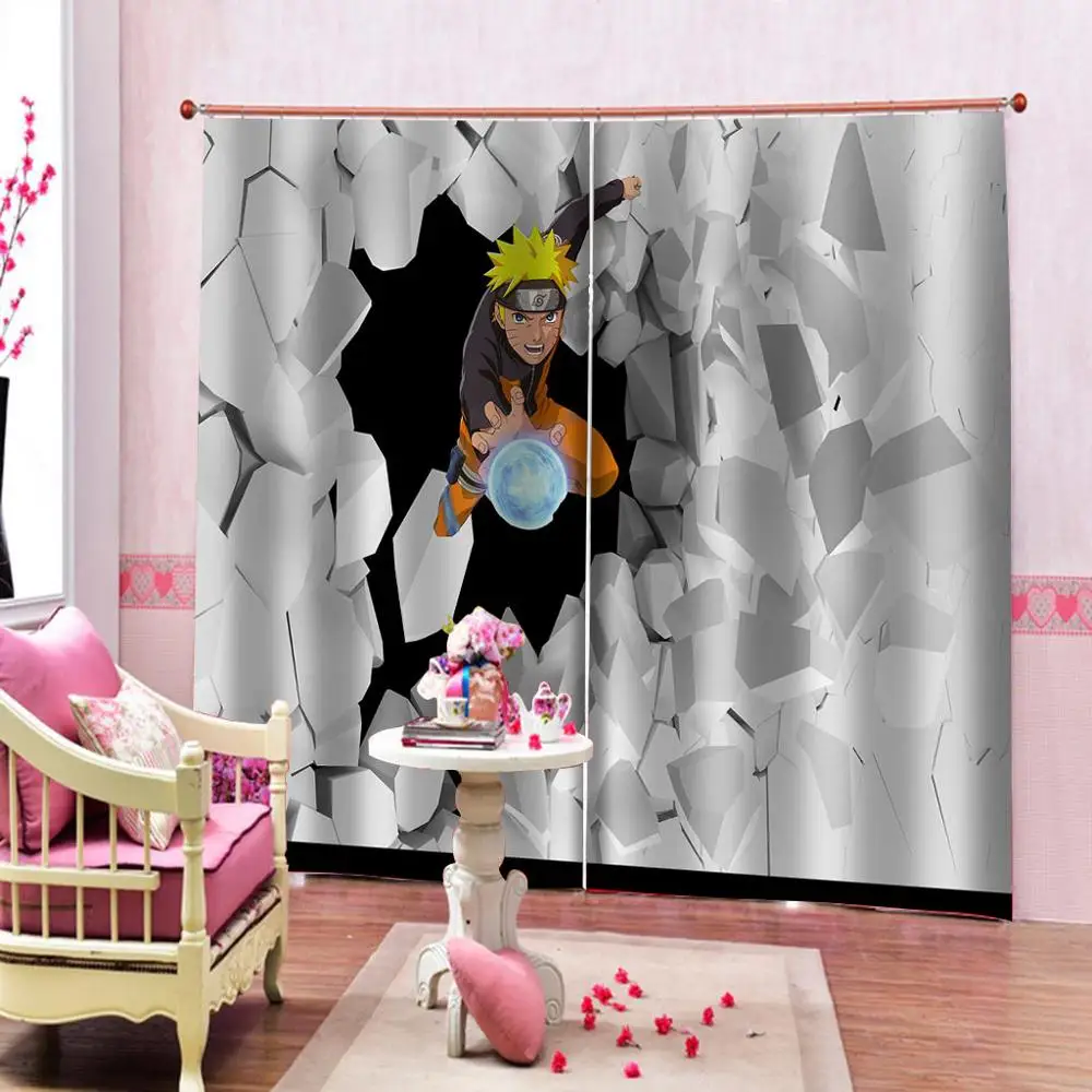 

New custom children's room cute cartoon boy girl bedroom cartoon curtains 3d curtain
