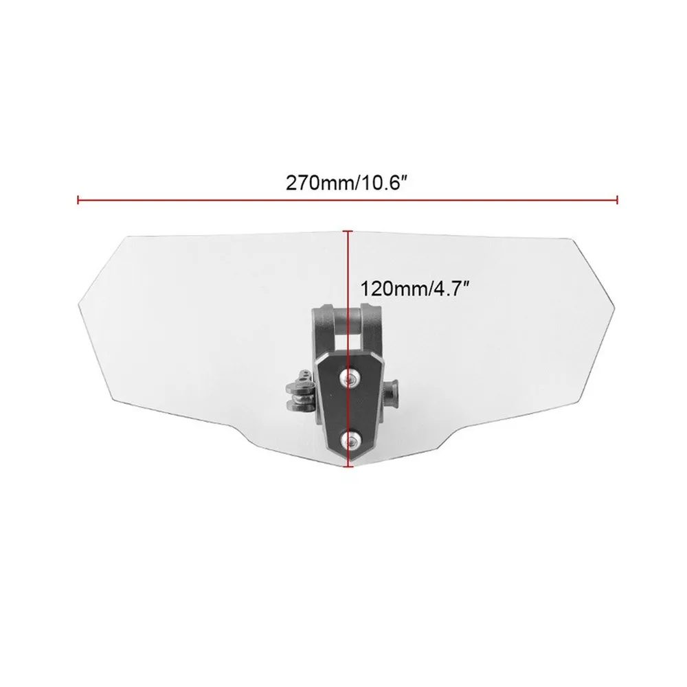 Универсальный расширитель лобового стекла для мотоцикла Регулируемый лобовое
