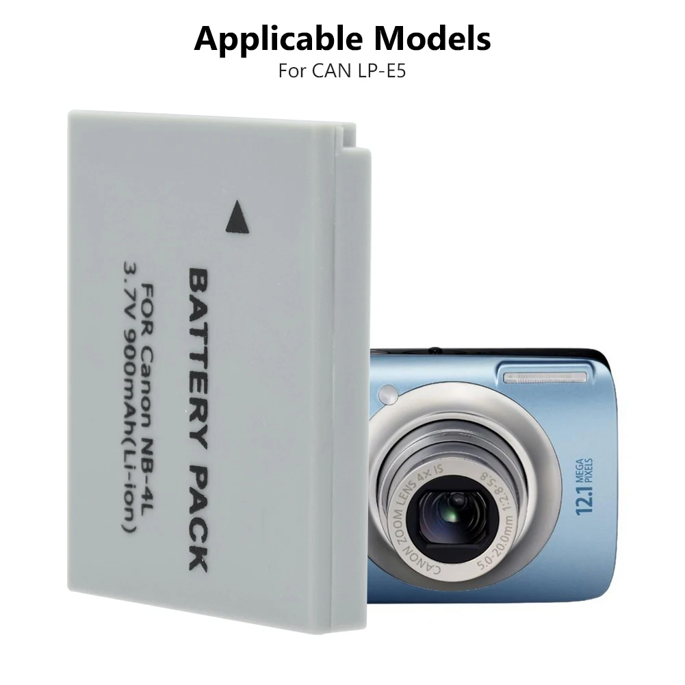 1/2 шт 3 7 V NB 4L NB4L 900mAh литий ионный Аккумулятор для Canon IXUS 30/40/50/55/60/65/80 IS/100/