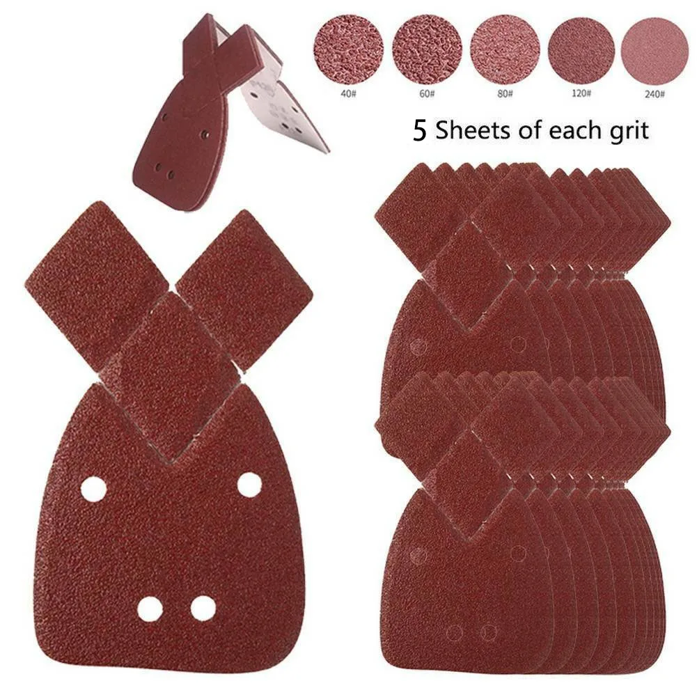 

25 pcs Mouse Sanding Sheets 40-240 Grit Mouse Sandpaper Fne polishing Hot sale