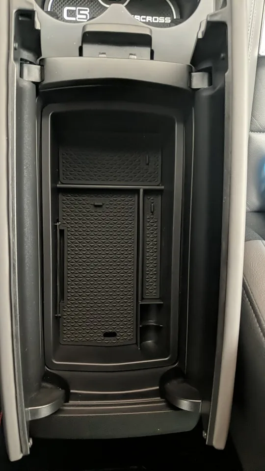 

For Citroen C5 Aircross 2017 2018 2019 Car Styling Interior Accessories Armrest Box Storage Cover Stowing Tidying Car Organizer