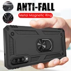 Роскошный армированный Мягкий силиконовый чехол-бампер для samsung Galaxy A10 A20 A30 A40 A50 A70 M10 M20 M30 с кольцом противоударный чехол На самсунгA10 A20 A30 A50 A70 M10 M20 M30