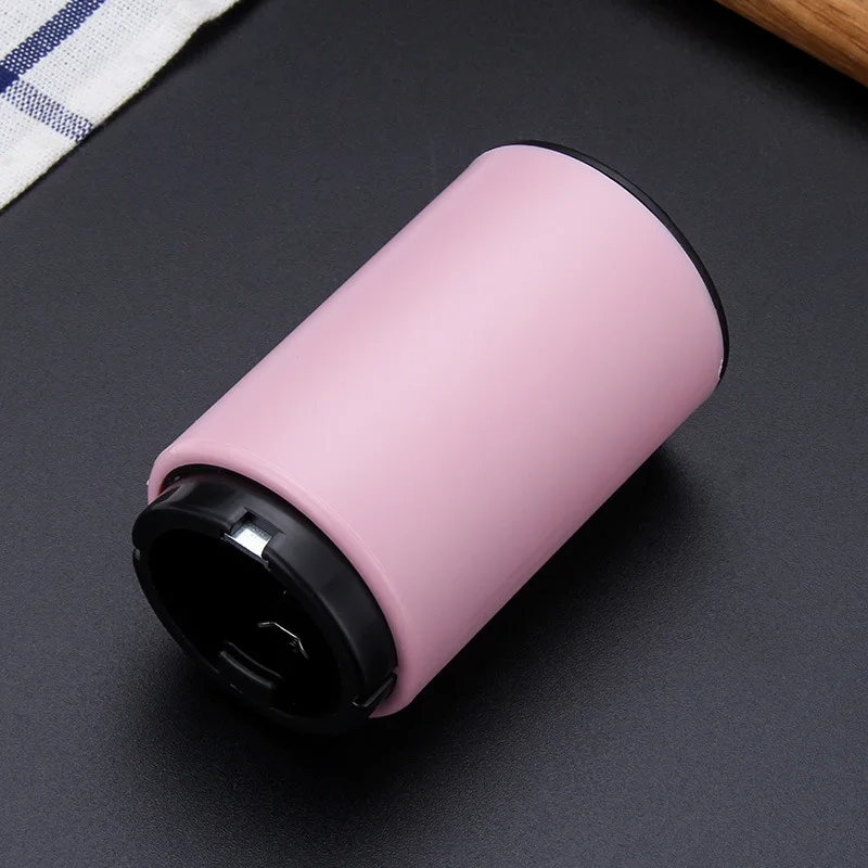 Plastic-Pink Магнитный автоматический открывалка для пива из нержавеющей стали открывалка для бутылок Портативный Магнит открывалки для вина барные инструменты Magnetische bier flesopener - Цвет: Plastic-Pink