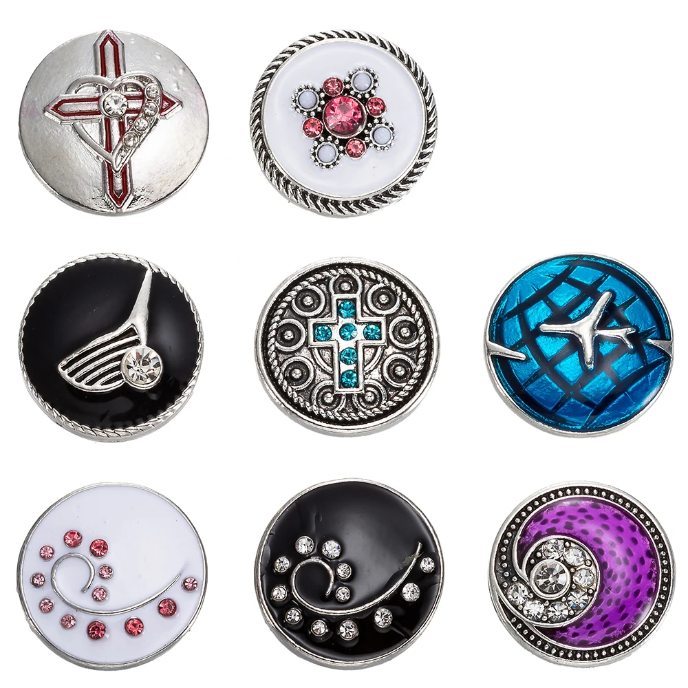 Новые уникальные металлические кнопки в виде самолета ювелирные изделия 18 мм