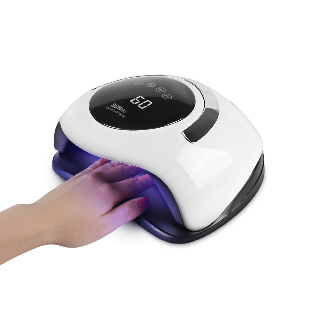 Маникюрный Инструмент 120 Вт высокомощная быстроотверждаемая сушилка с