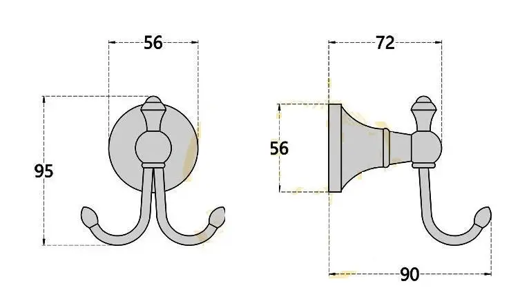 Черные латунные крючки для полотенец тканевые Вешалки ванной вешалки халатов