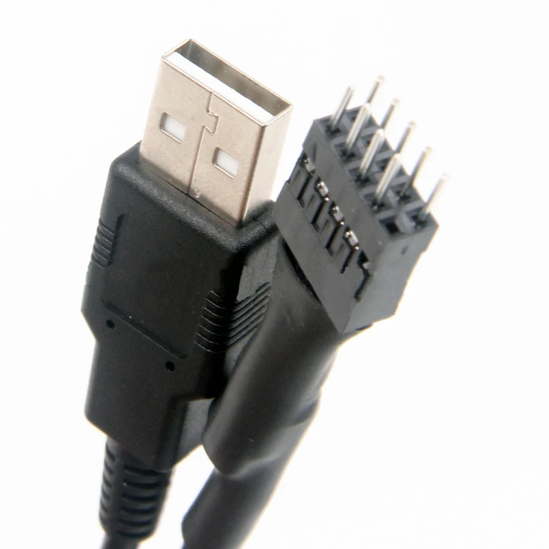 9 pin Male to External USB A PC Mainboard Internal Data Extension Cable 20cm | Компьютеры и офис